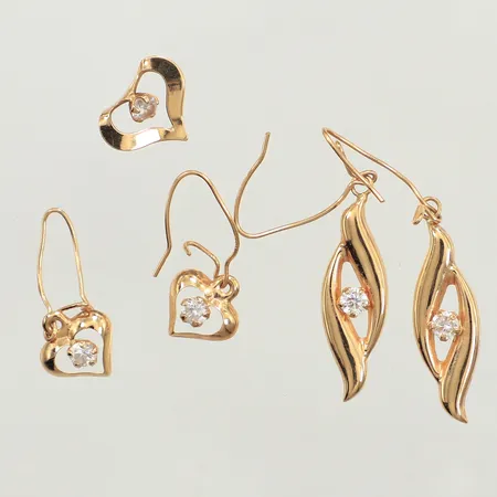 Diverse guld, defekt, 18K Vikt: 1,9 g