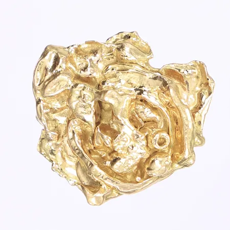 Ring, tvåfärgad, stl 17¼, bredd 4-31mm, gravyr, 18K Vikt: 20,4 g