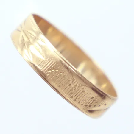 Ring, Ø16¾, ostämplad,14K Vikt: 1,6 g