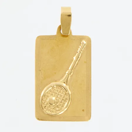 Hänge, 27mm, bredd: 13mm, 14K Vikt: 2,1 g