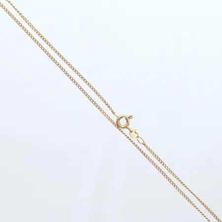 Kedja Pansar, längd 51cm, bredd 1,40mm, 18k Vikt: 3,2 g