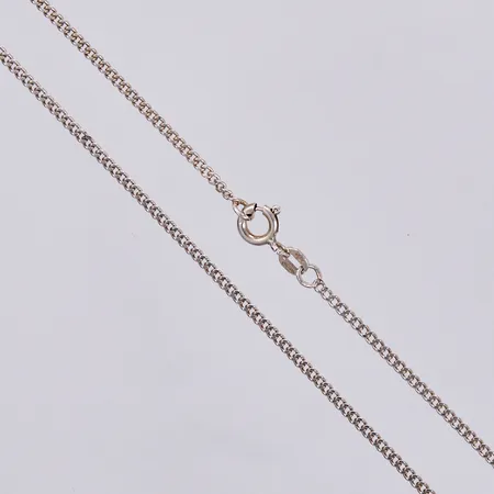 Kedja Pansar, längd: ca 47cm, bredd: ca 2mm, Balestra, 925/1000 Silver  Vikt: 3,5 g