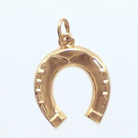 Hänge hästsko, längd 20mm, bredd 13,9mm, 18K Vikt: 0,8 g
