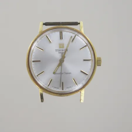 Herrur Tissot Seastar Seven N" 315 T, Ø 33 mm, graverad, 18K, bruttovikt 26,1 gr