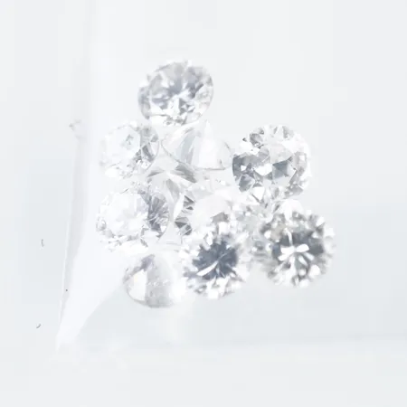 11st Lösa Diamanter. 0,08ct/st, W-Cr/VS-Si