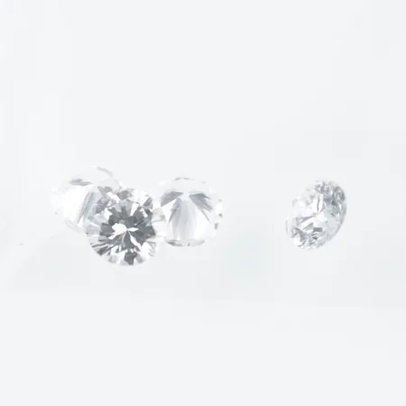 4st Lösa Diamanter. 0,14ct/st, W-Cr/VS-Si