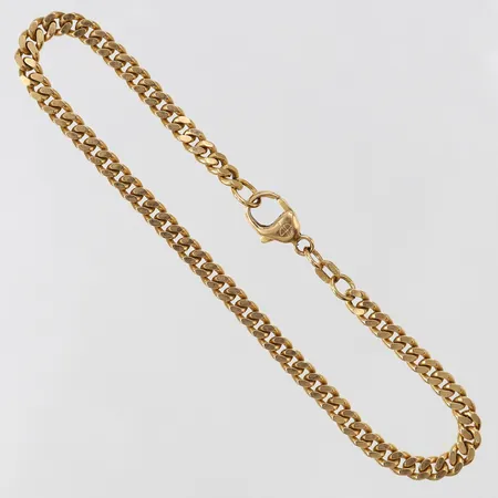 Armband Pansar, längd 21cm, bredd 4mm, Balestra, 18K.  Vikt: 13,5 g
