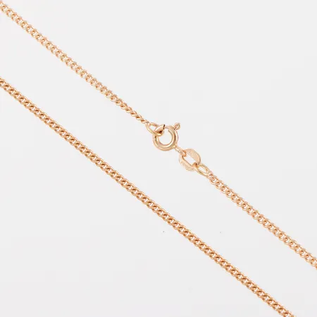 Collier Pansar, Balestra, längd ca 45 cm, bredd 1.7 mm, 18k. Vikt: 5,2 g