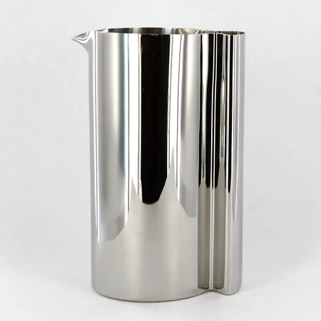 Kanna, Koppel av Georg Jensen, Danmark, rostfritt stål, höjd ca 21,5cm,