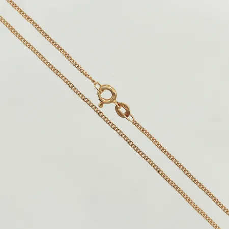 Kedja Pansar, längd 42cm, bredd 1,3mm, 18K Vikt: 3 g