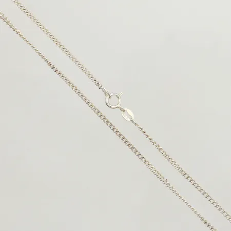 Kedja Pansar ca 40cm, bredd 1,7mm, Guldfynd, 925/1000 silver Vikt: 4,5 g