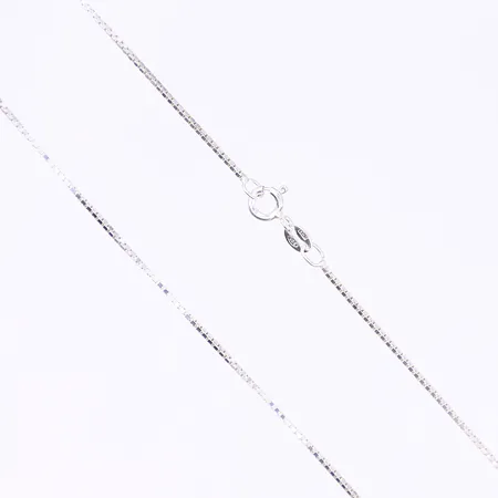 Halskedja Venezia, 50cm, bredd 1mm, Silver 925/1000  Vikt: 3,5 g