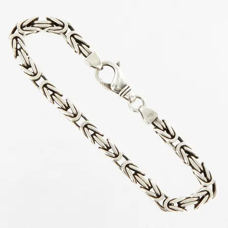 Armband Kejsar, 23cm, bredd: 6mm, silver 925/1000 Vikt: 40,3 g