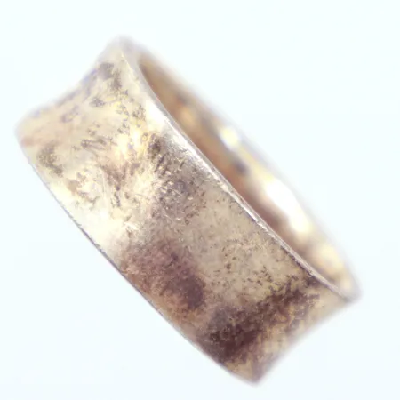 Ring, Ø16, bredd 7,8mm, silver 925/1000 Vikt: 5,1 g