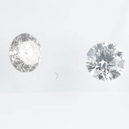 2st Lösa Diamanter. 0,20ct/st, W-Cr/VS-Si