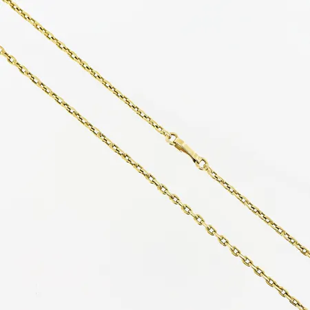 Kedja, Ankar, 56cm, bredd 2mm, haklås, 18K.  Vikt: 12,2 g