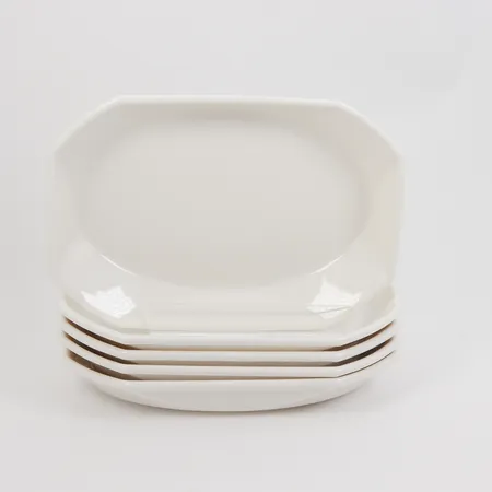 5 Mindre fat, Royal Doulton, mått ca 3x 12 x 17cm, Engelsk porslin, mindre bruksslitage Skickas med paket.