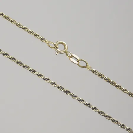 Halskedja cordell, längd 42cm, bredd 0,7 mm, 18K Vikt: 5,7 g