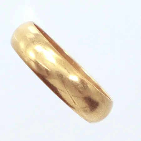 Ring, Ø16¾. gravyr, 18K Vikt: 4 g