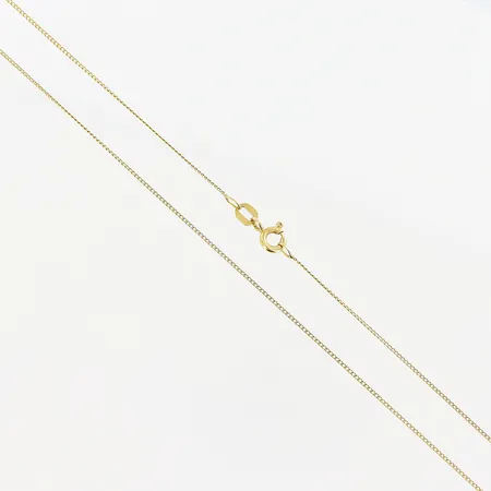 Kedja Pansar, 45,5cm, bredd 0,5mm, 18K Vikt: 1,3 g