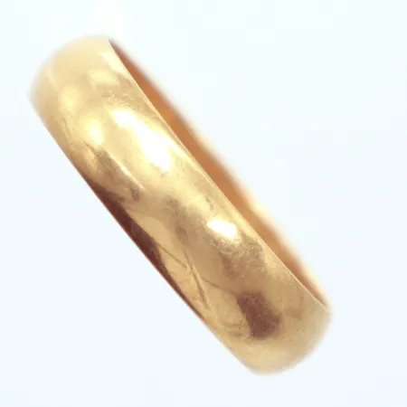 Ring, Ø16½, gravyr, 18K Vikt: 3,7 g