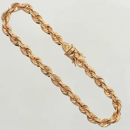 Armband Cordell ca 21,5cm, bredd 5,6mm, år 1998, 18K Vikt: 29,2 g