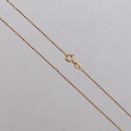 Kedja Kullänk, längd 40,5cm, bredd 1,1mm, 18K Vikt: 2,3 g