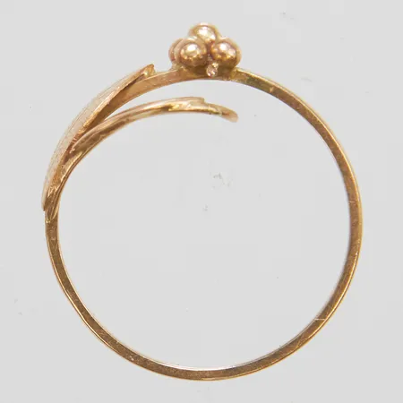 Ring, defekt, 14K Vikt: 1,3 g