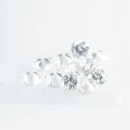 11st Lösa Diamanter. 0,13ct/st, W-Cr/VS-Si