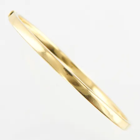 Armring, öppningsbart, innermått 52x61mm, bredd: 4mm, 14K  Vikt: 7,5 g