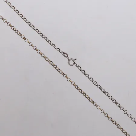 Kedja Ärtlänk, längd 50cm, bredd 3mm, silver 835/1000 Vikt: 6,8 g