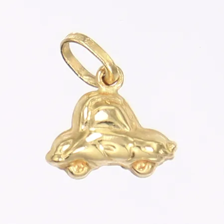 Hänge bil, 10x9mm, 18K  Vikt: 0,3 g