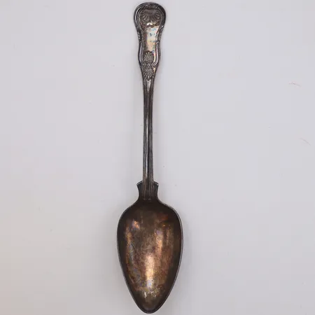 Matsked, längd ca 22,5cm, modell Engelsk snäck, 830/1000 silver Vikt: 68,5 g