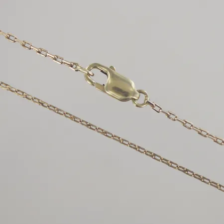 Halskedja ankar, längd 55 cm, bredd 1,7 mm, 14K  Vikt: 7,3 g