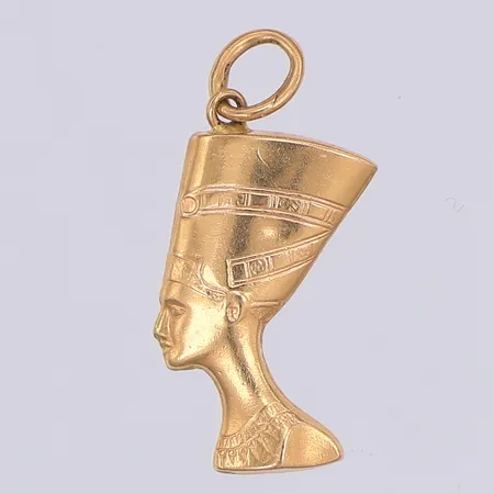 Hänge, Nefertite, 22mm, 18K Vikt: 0,9 g