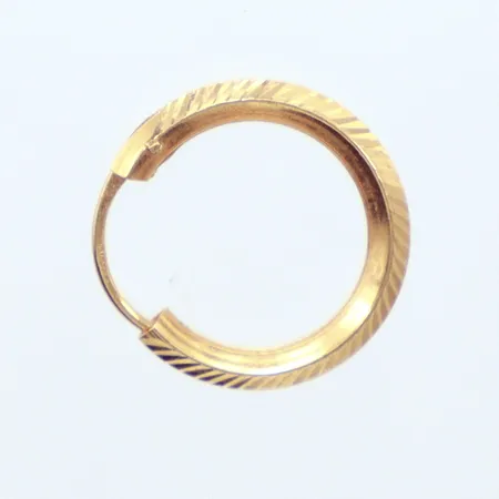 Ett udda örhänge Creol, Ø14,8mm, 18K Vikt: 0,4 g