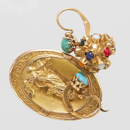 Diverse guld, defekta, 14K, bruttovikt: 5,9g.