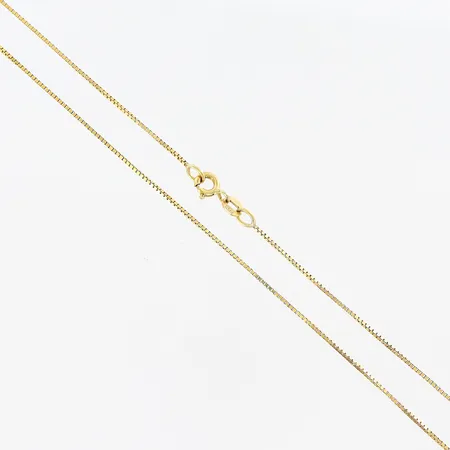 Kedja Venezia, 42,5cm, bredd 0,5mm, 18K Vikt: 2,4 g