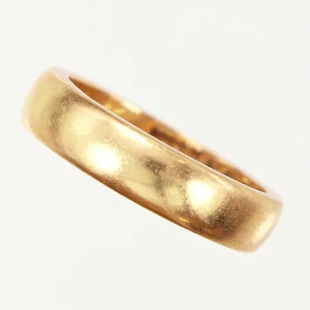 Ring slät, stl 17½, bredd: 5mm, 2 sammansatta vigselringar, Boliden, gravyr, 18K Vikt: 7,8 g