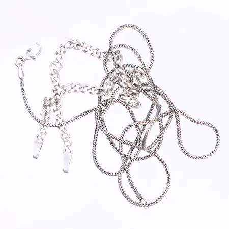 Diverse silver, defekt, silver 925/1000  Vikt: 11,5 g