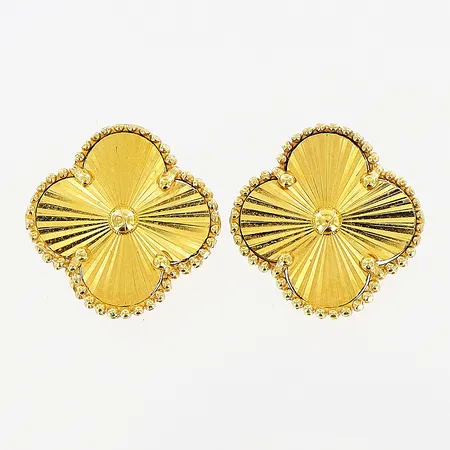 Ett par örhängen, Ø17mm, OBS! Ej märkesdesign, 21K Vikt: 5,2 g