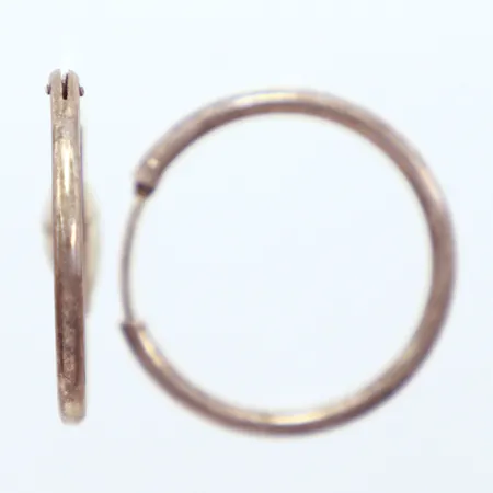 Örhängen Creoler, Ø25mm, silver 835/1000 Vikt: 2,8 g
