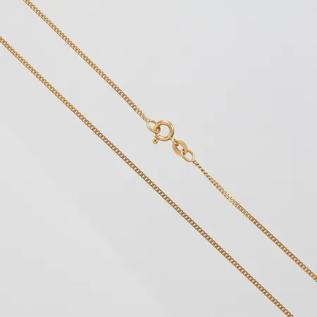 Kedja Pansar, längd ca 38cm, bredd 1,2mm, Balestra, 18K Vikt: 3,1 g