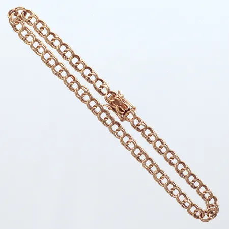 Armband Bismarck, längd 19,5cm, bredd 4,4mm, 18k Vikt: 5,6 g