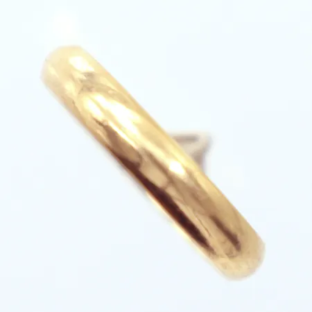 Ring, Ø19¾, gravyr, 18K Vikt: 3,9 g