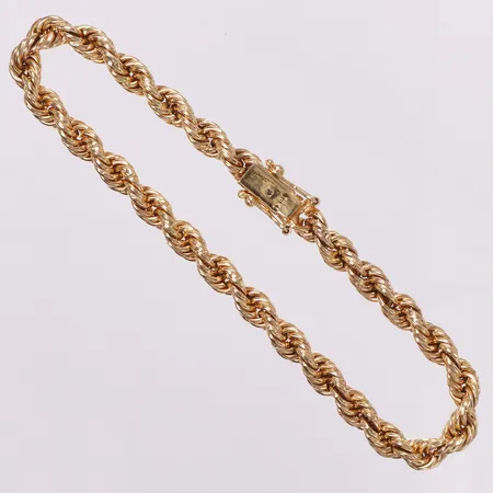 Armband, Cordell, längd 20cm, bredd 5,3mm, 18K  Vikt: 24,9 g