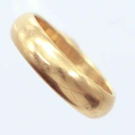 Ring, Ø15, gravyr, 18K Vikt: 3,9 g