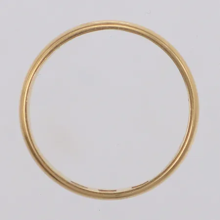 Ring, stl 17½, bredd 2,9mm, personlig gravyr, 18K