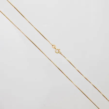 Kedja, venezia, 44,9cm, 18K Vikt: 2,9 g