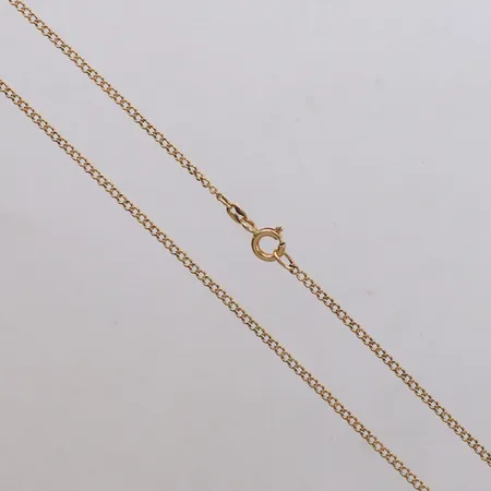 Kedja Pansar, längd 54cm, bredd 1,7mm, 18K Vikt: 5 g